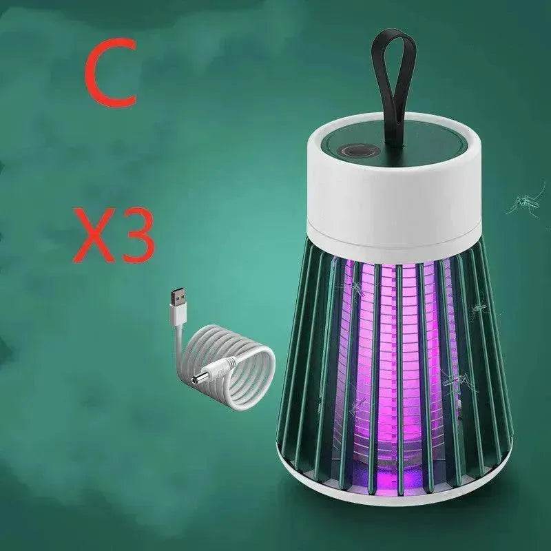 Anti Mosquitoes Portable Electric Mosquito Killer Lamp USB Insect Killer LED Mosquito Trap Bug Zapper Repellent - EX-STOCK Canada