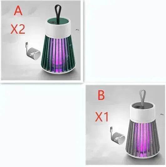 Anti Mosquitoes Portable Electric Mosquito Killer Lamp USB Insect Killer LED Mosquito Trap Bug Zapper Repellent - EX-STOCK Canada