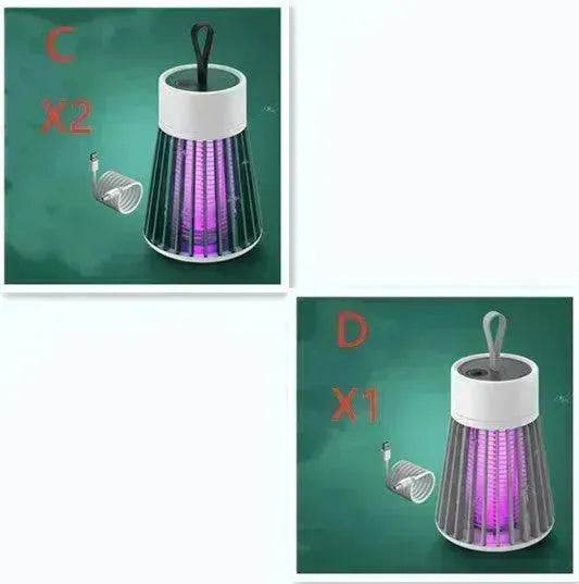 Anti Mosquitoes Portable Electric Mosquito Killer Lamp USB Insect Killer LED Mosquito Trap Bug Zapper Repellent - EX-STOCK Canada