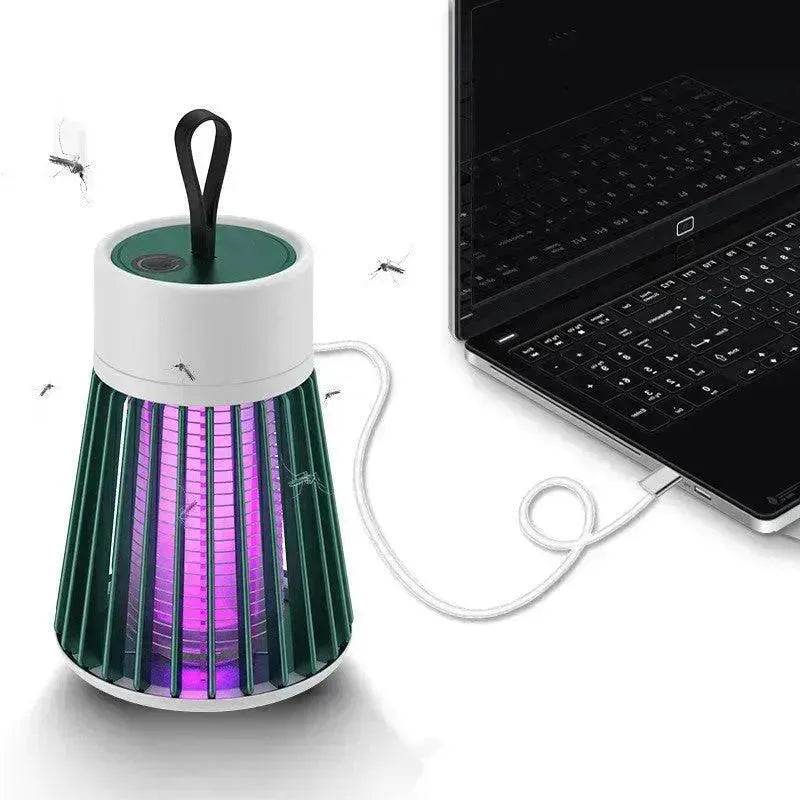 Anti Mosquitoes Portable Electric Mosquito Killer Lamp USB Insect Killer LED Mosquito Trap Bug Zapper Repellent - EX-STOCK Canada