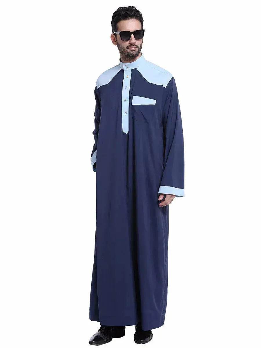 Fashionable and Elegant Arab Dubai Middle East Men's Robe Moroccan Men's Jalabiya - EX-STOCK Canada
