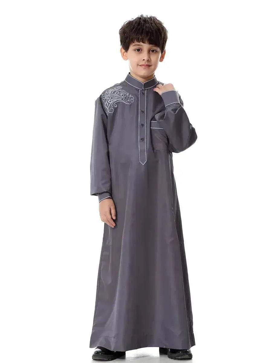 Elegant Little Boy's Arab Dubai Middle East Teen Boy Jalabiya ArabBoy Kaftan Galabia - EX-STOCK Canada