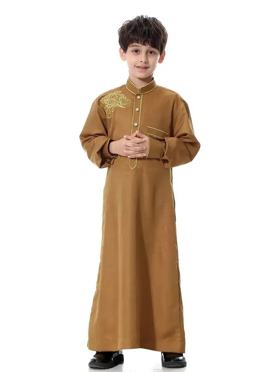 Elegant Little Boy's Arab Dubai Middle East Teen Boy Jalabiya ArabBoy Kaftan Galabia - EX-STOCK Canada