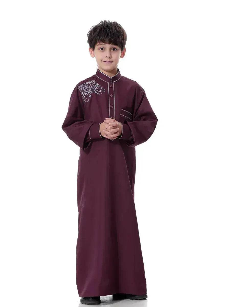 Elegant Little Boy's Arab Dubai Middle East Teen Boy Jalabiya ArabBoy Kaftan Galabia - EX-STOCK Canada