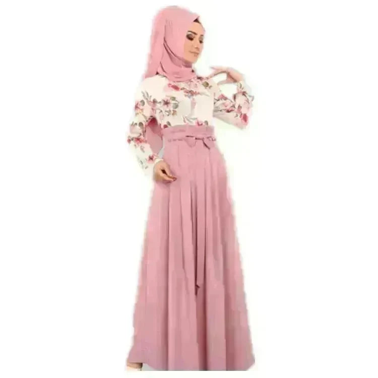 Arab Print Dress Arab Hot Style - EX-STOCK CANADA