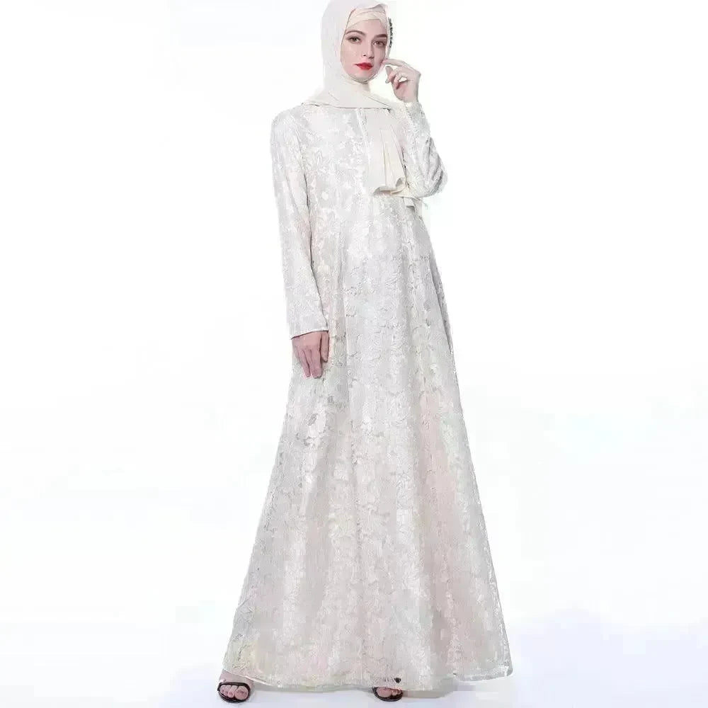 Arab Women's Lace Arab Women's Dress Summer - EX-STOCK CANADA