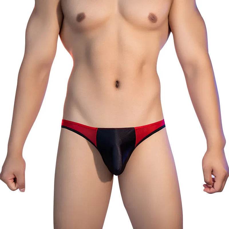 See-through Thin Transparent Silky Men's Low Waist Briefs - EX-STOCK Canada