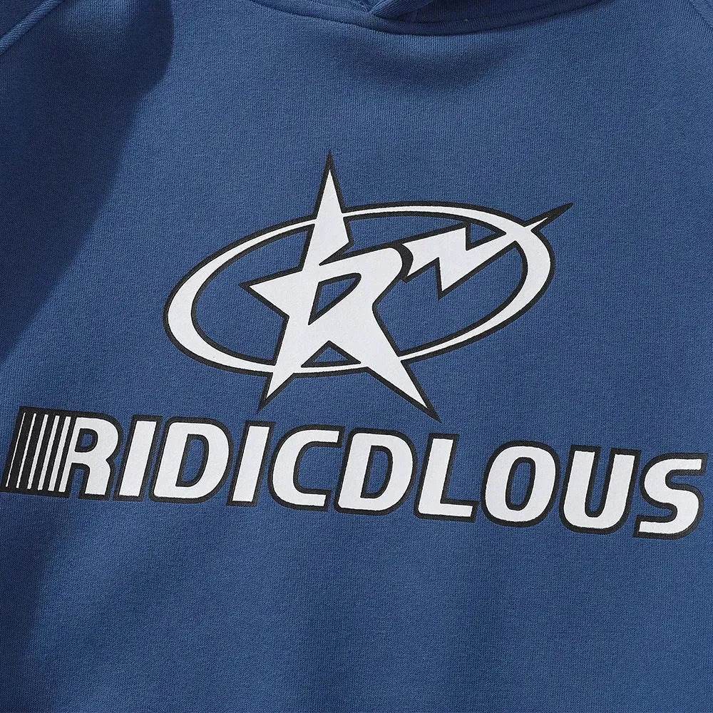 Fall American star Printed Hoodie Sweatshirt Pullover High Street Fashion - EX-STOCK Canada