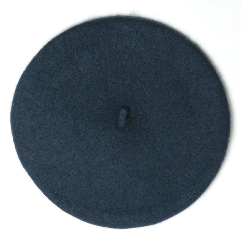 Autumn And Winter Hat Women's Wool Beret | EX-STOCK product gallery photo 24