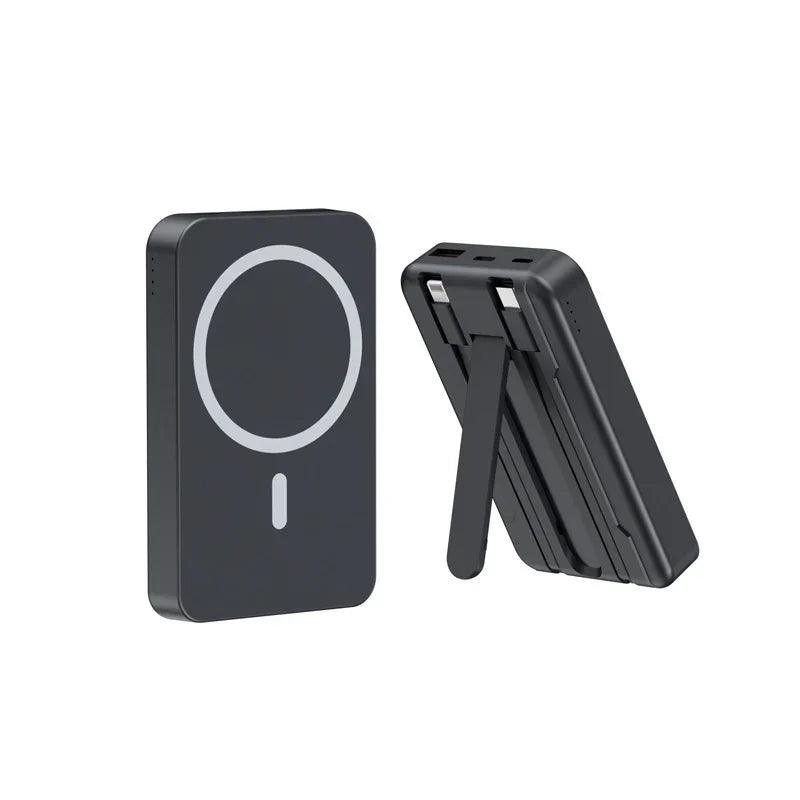 Magnetic Power Bank Mobile Power Supply Wireless Charger With Cable EX-STOCK Canada