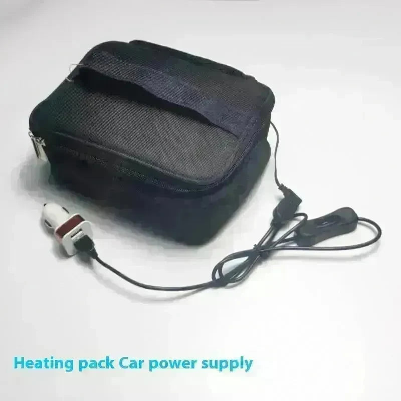 USB Heating Lunch Outdoor Bento Thermal Bag Convenient And Easy To Carry - EX-STOCK CANADA