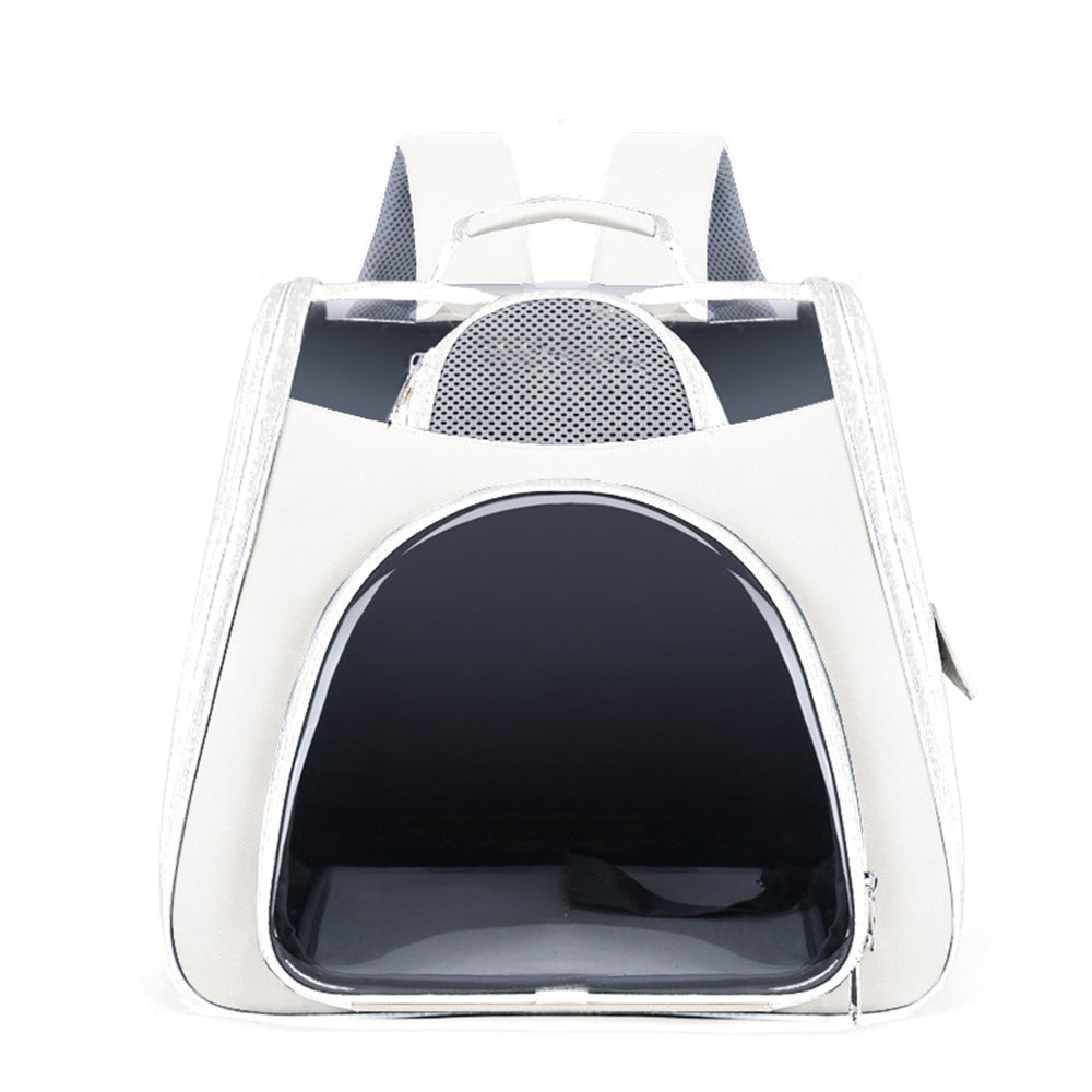 Foldable Transparent Pet Carrier Bag – Breathable Travel Bag for Cats & Small Dogs | 5 Colours