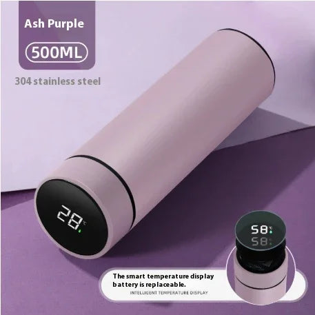 Smart Temperature Display High-grade Insulated Bottle Portable Large Capacity EX-STOCK Canada