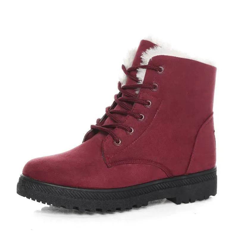 Winter Snow Boots With Warm Plush Ankle Boots For Women Shoes - EX-STOCK Canada