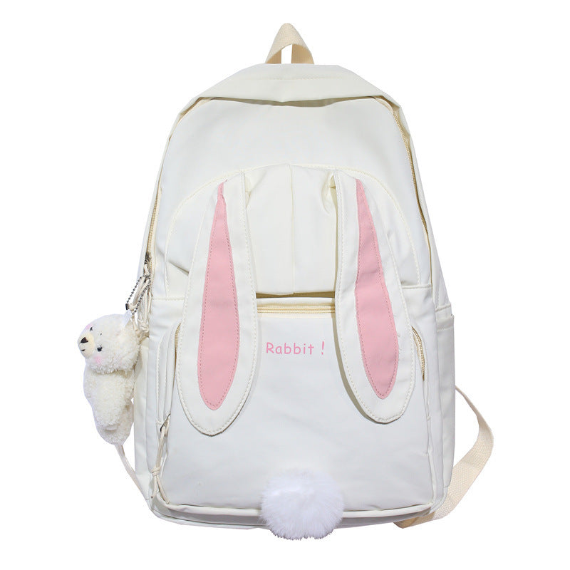 All-match Korean Style Cute Bunny Ears Backpack EX-STOCK