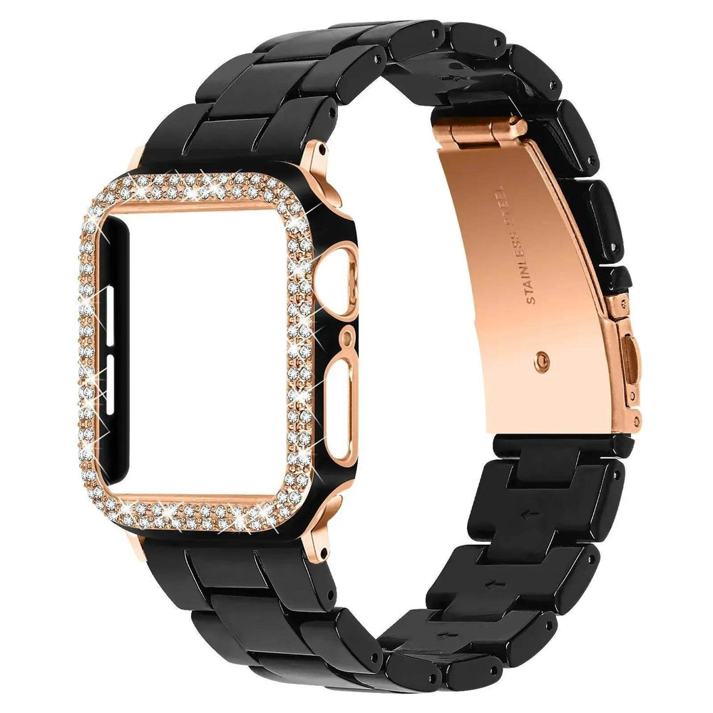 Replaceable Plastic Chain strap Watch Band Suitable for iwatch - EX-STOCK Canada