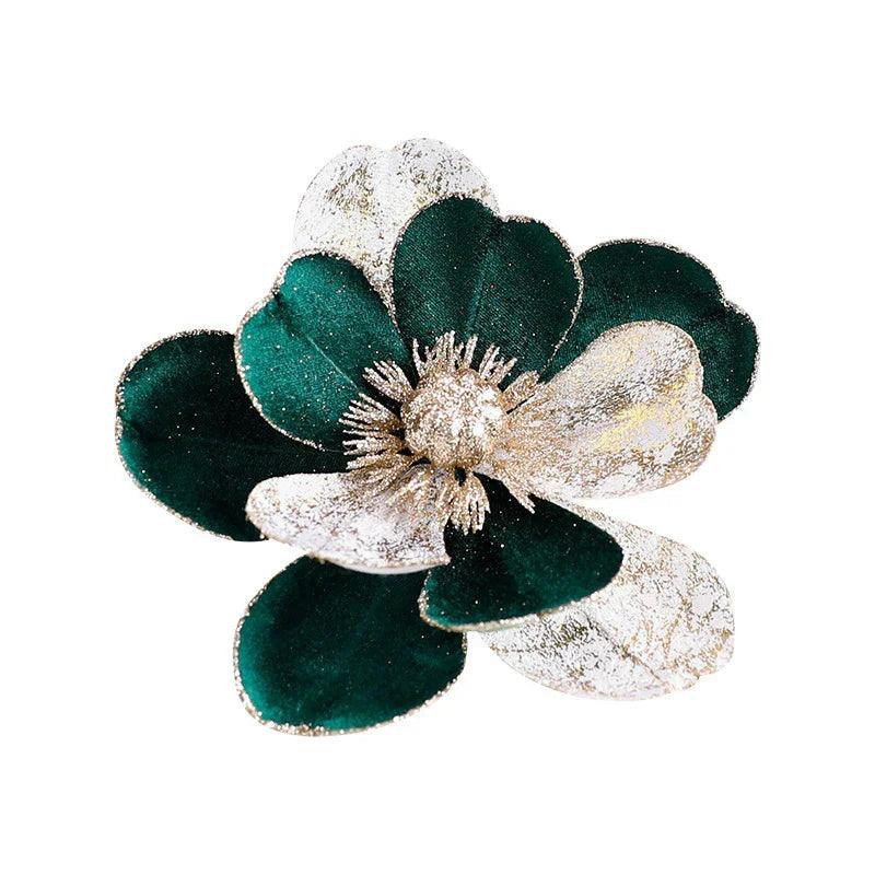 Ornements de fleurs de Noël Décorations pour arbre de NoëlEX-STOCK Canada