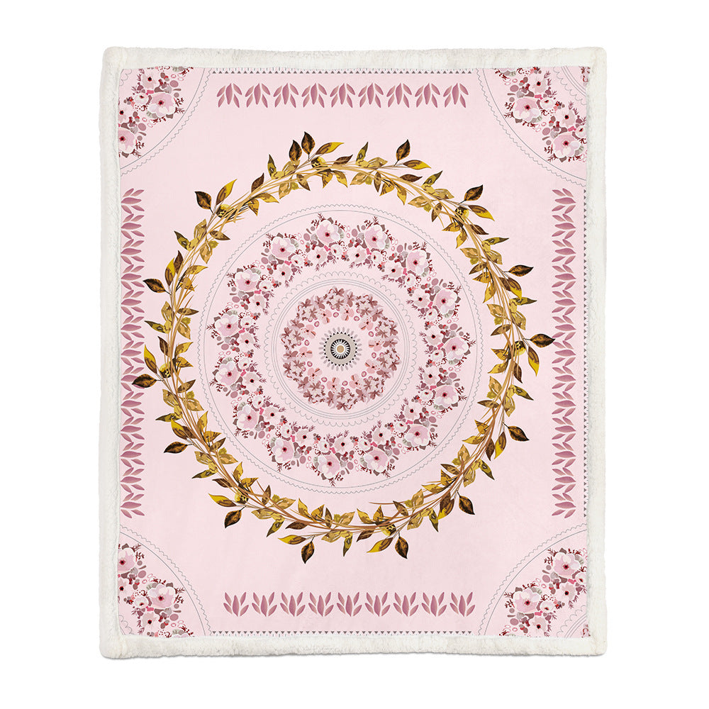 Flannel Blanket Air Conditioning Blanket Napping Blanket EX-STOCK Canada