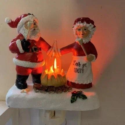New Creative Resin Ghost Bonfire Flashing Resin Small Night Lamp EX-STOCK Canada