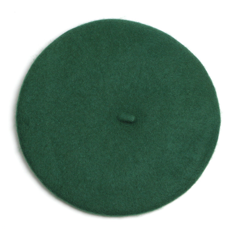 Autumn And Winter Hat Women's Wool Beret | EX-STOCK product gallery photo 15