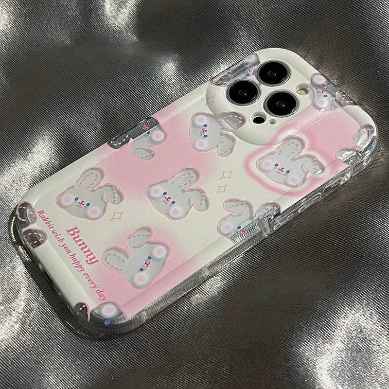 Cute Gradient Laser Rabbit Phone Case - EX-STOCK Canada
