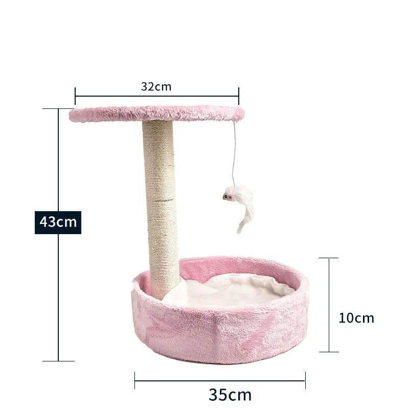 Cat Climbing Frame Litter Tree Integrated Grab - EX-STOCK Canada