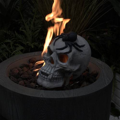 Demon Skull,Suitable For Outdoor Fireplace And Fire Pit, Halloween Decoration - EX-STOCK Canada