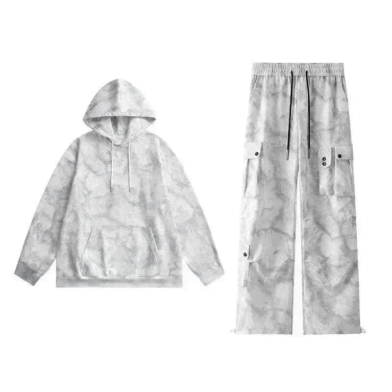 Men's 2 pcs Hoodie set outfit Sweatshirt and Sweatpants - EX-STOCK CANADA