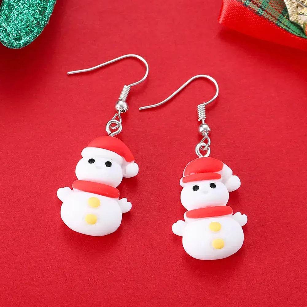 Creative Cartoon Christmas Earrings Fashion - EX-STOCK Canada