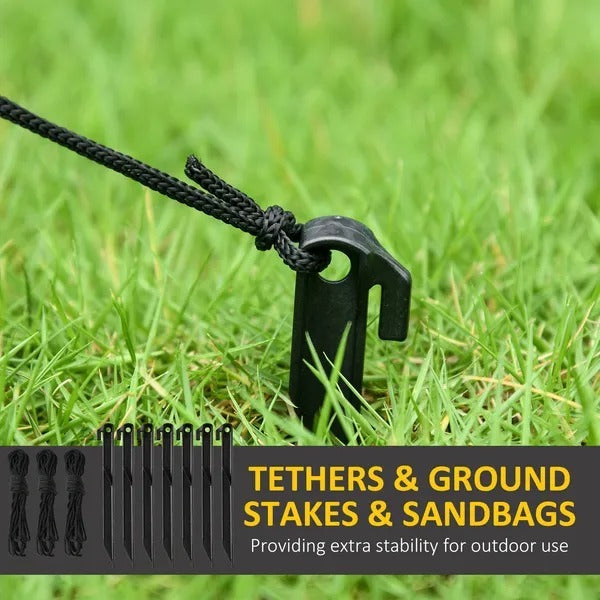 9ft Inflatable Halloween Decoration Pumpkin Ghost With Pumpkins, Blow-Up Outdoor LED Display For Lawn, Garden, Party EX-STOCK Canada