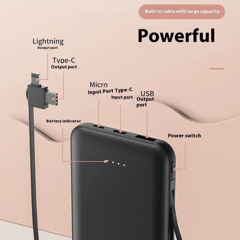With Cable Mobile Power Supply EX-STOCK Canada