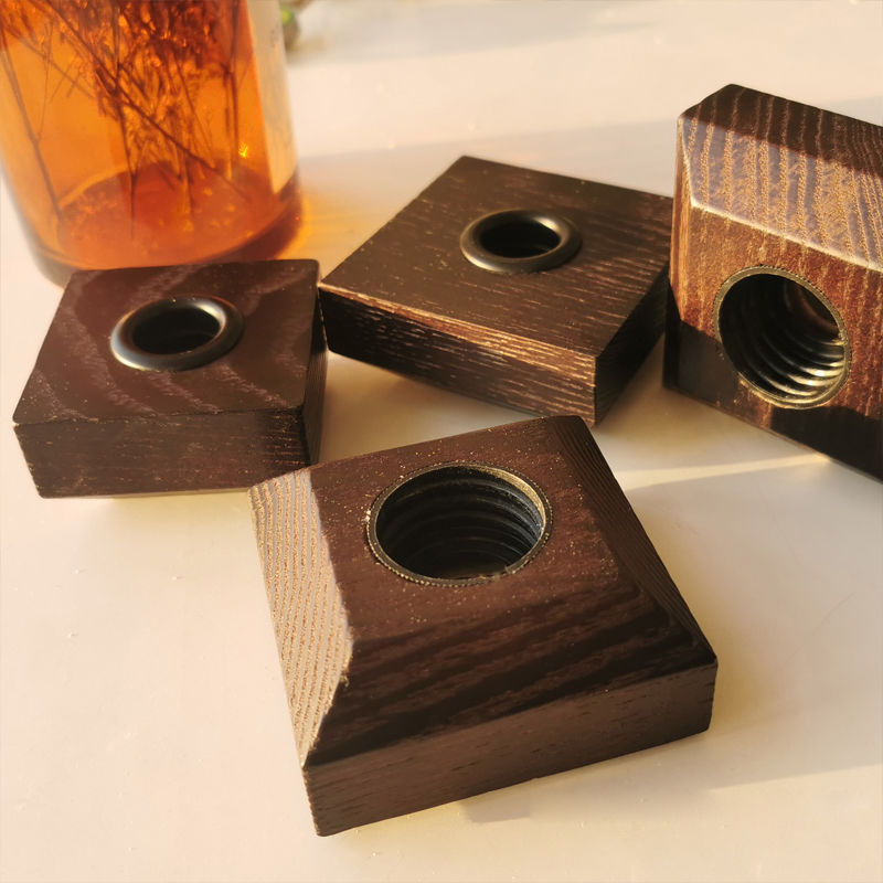 Solid Wood Perfume Cap Fire Extinguisher Bottles Deodorant Fire-free Aromatherapy Replenisher - EX-STOCK Canada