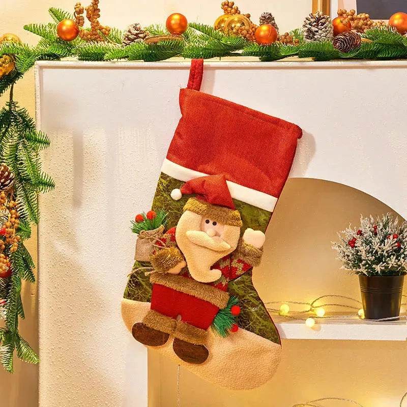 Christmas Decorations Large Cartoon Candy Bag - EX-STOCK Canada