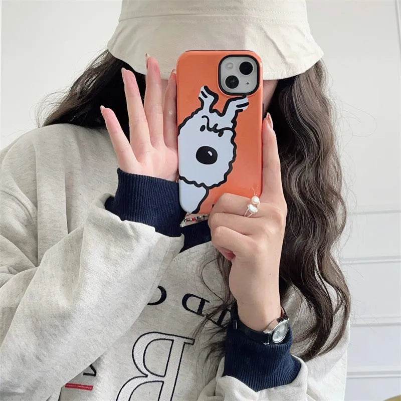 Cartoon Cute Probe Dog Phone Case - EX-STOCK Canada