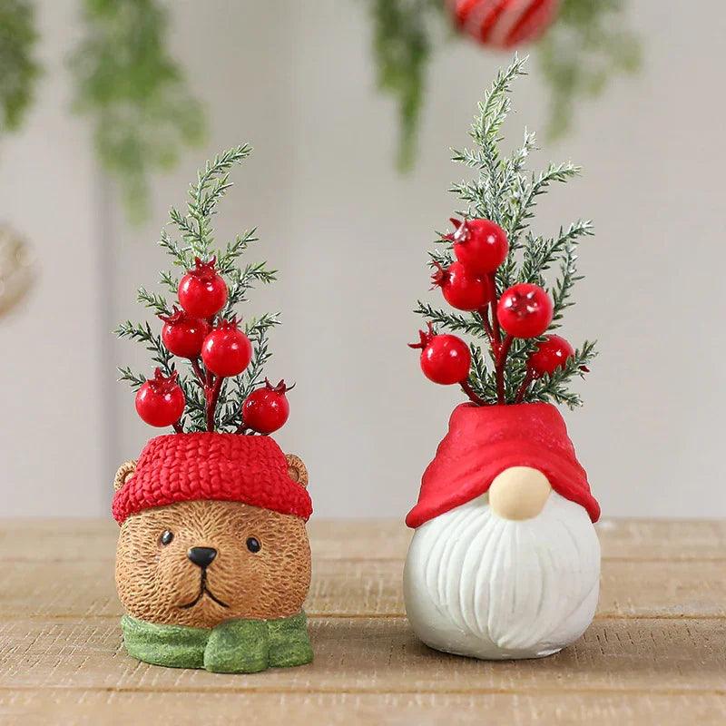 Resin Christmas Doll Santa Claus Snowman Decorations Ornaments EX-STOCK Canada