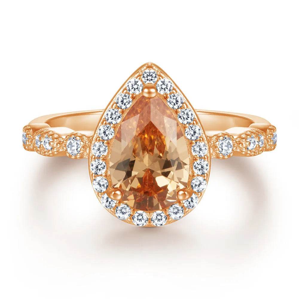 Fashion Ring Set Ladies 925 Sterling Silver Combination Wedding Ring women - EX-STOCK Canada