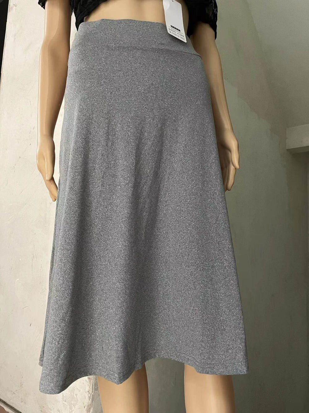 Women's casual High Waist flared Midi Skirt - EX-STOCK Canada