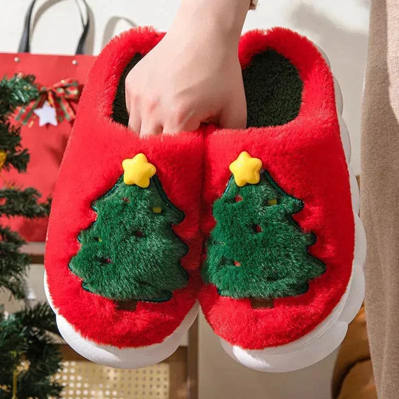 Christmas Tree Women's Home Slippers - EX-STOCK Canada