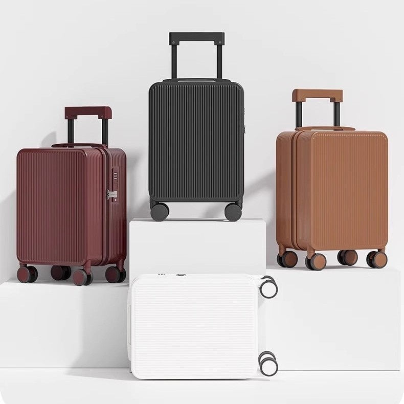 Men's And Women's Trolley Case Zipper Suitcase | EX-STOCK Canada