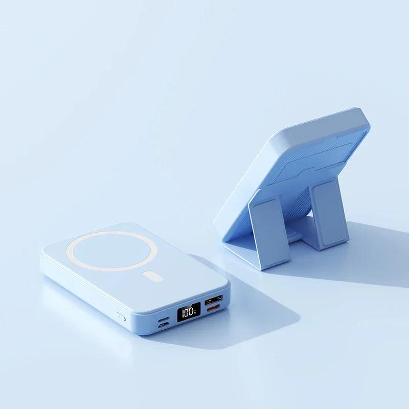Magnetic Wireless Power Bank With Bracket EX-STOCK Canada
