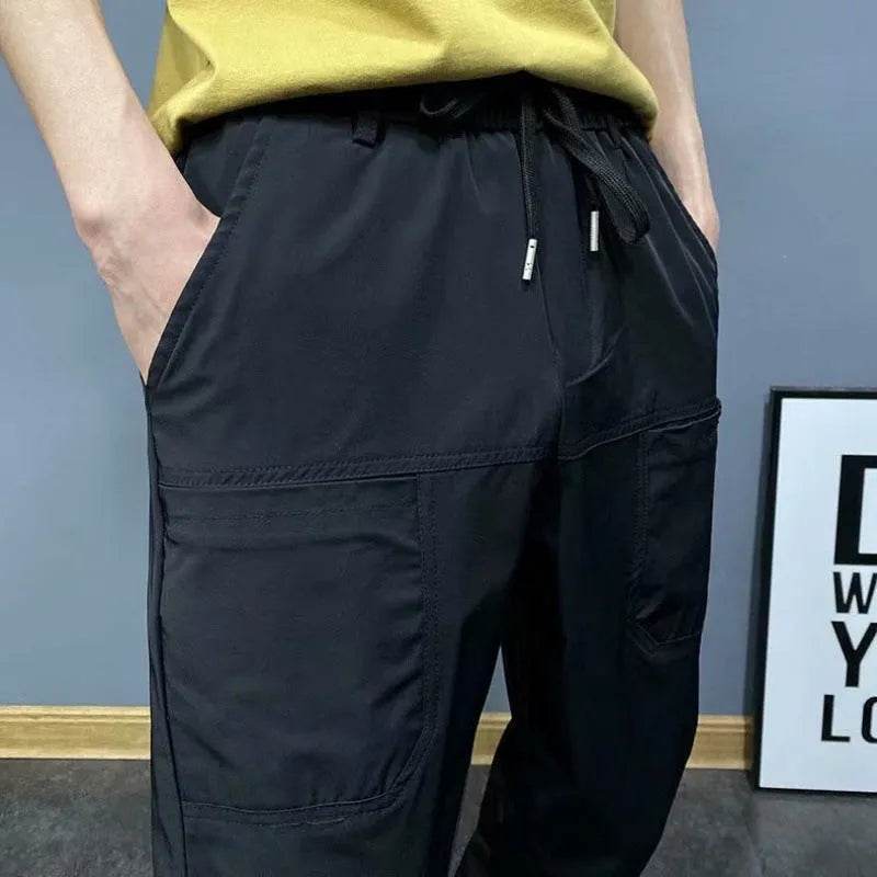 Casual Slim-fitting Fashion Brand Drawstring Jogger Pants - EX-STOCK Canada