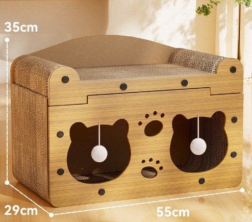 Creative Sisal Mat That Won't Shed Crumbs Cat Scratch Board - EX-STOCK Canada