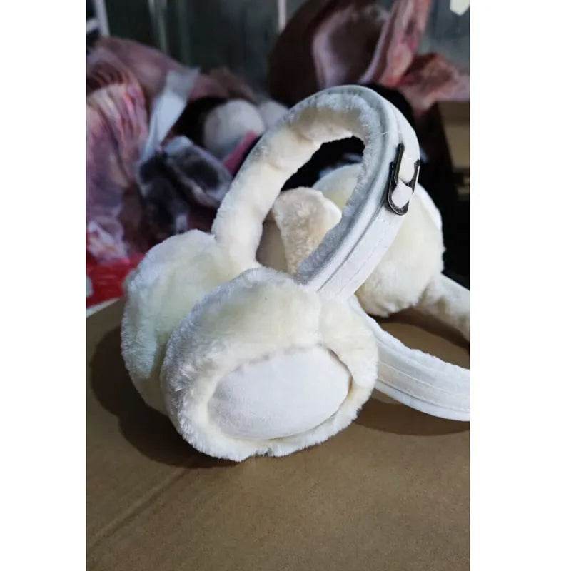 Couple Earmuff Plush Ear Warmer Cold-proof Folding Earmuffs To Undertake Orders - EX-STOCK Canada