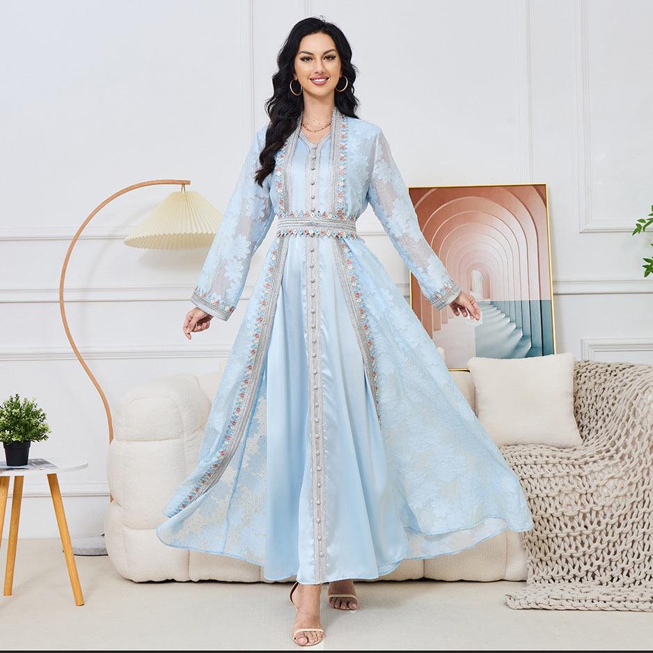 Middle East Women's Muslim Dress Elegant Dress - EX-STOCK Canada