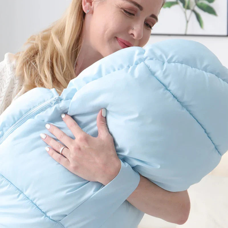 Saco de dormir para bebé de otoño e invierno, acolchado grueso de plumón, anti-pateoEX-STOCK Canada