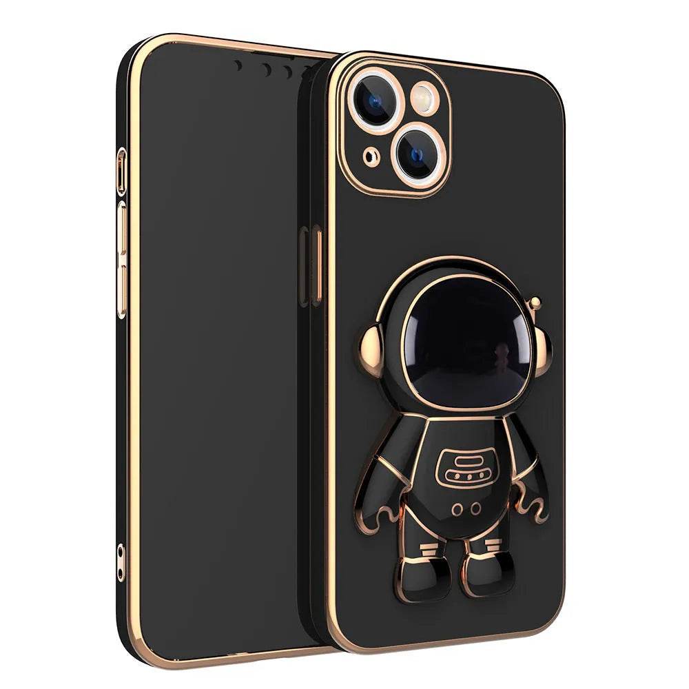 3D Astronaut Phone Case Anti-Drop Electroplating Bracket - EX-STOCK Canada