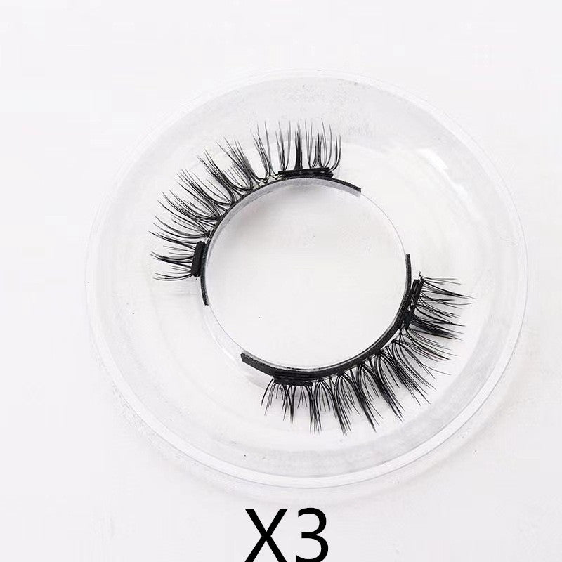 Reusable Magnetic Self-Adhesive Eyelashes No Eyeliner Or Glue Needed False Lashes Stable And Easy To Put On Natural Look And Waterproof Fake Eyelashes EX-STOCK Canada