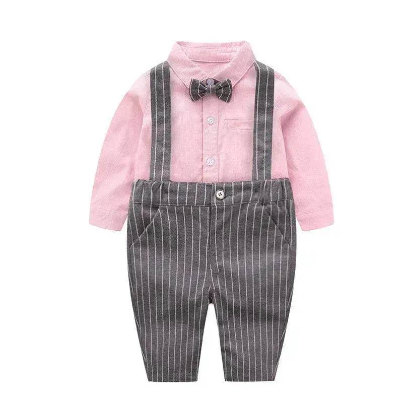 Baby Boy Clothes Gentleman Two-piece Suit Children Clothing - EX-STOCK Canada