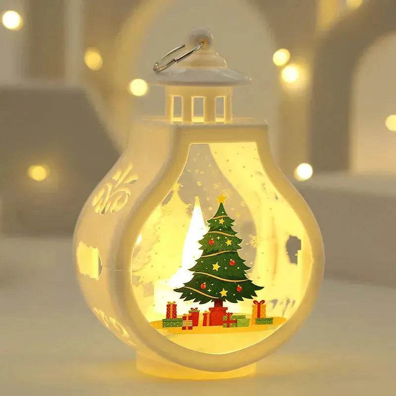 Christmas Candle Lamp Romantic Ornaments - EX-STOCK Canada