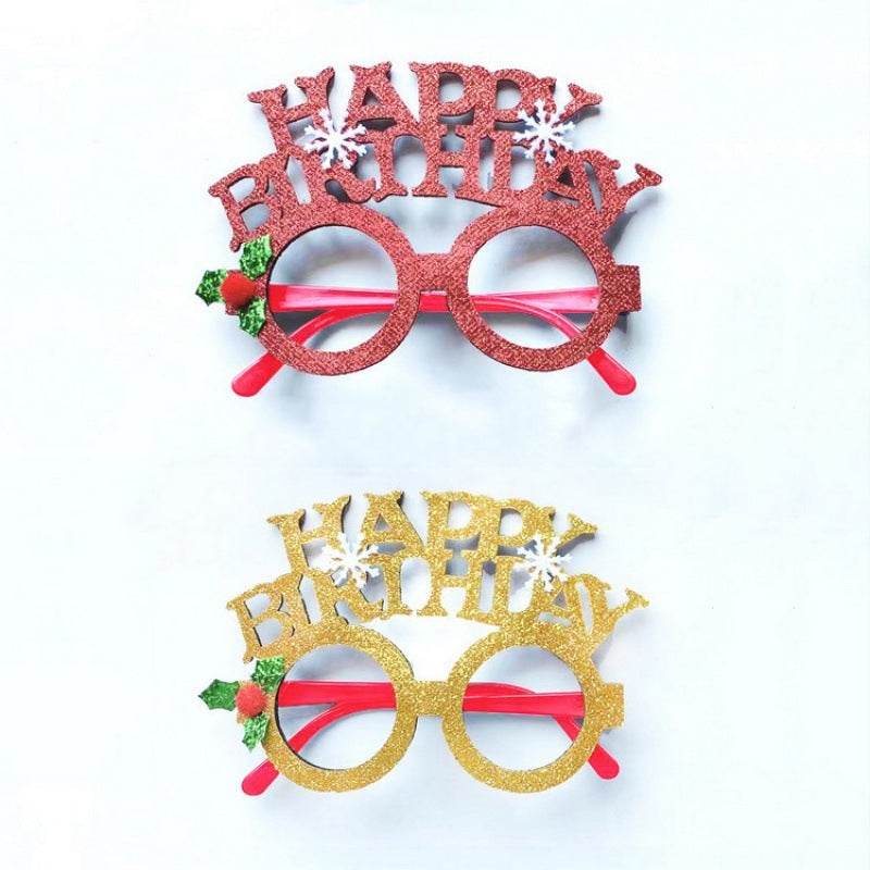 Christmas Creative Party Gathering Dress Up Glasses - EX-STOCK Canada